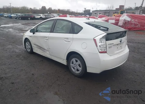 2011 Toyota Prius Two from USA, damaged, VIN JTDKN3DU8B0265597